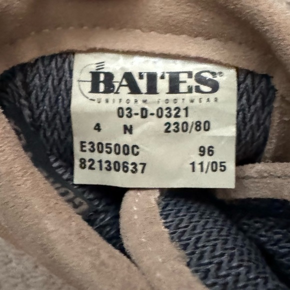 BATES Men Combat Military Desert Coyote Tan Boots-Size 10 in Heel/Toe-Size 4 N - Picture 11 of 12